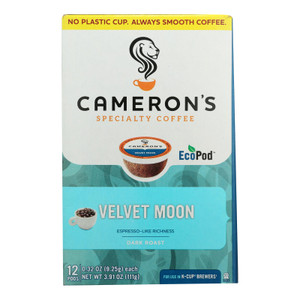 Cameron's Coffee - Coffee Velvet Moon - Case Of 6 - 12 Ct Cameron's Coffee - Coffee Velvet Moon - Case Of 6 - 12 Ct