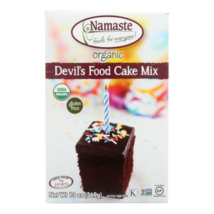 Namaste Foods Devil's Food Cake Mix - Case Of 6 - 13 Oz Namaste Foods Devil's Food Cake Mix - Case Of 6 - 13 Oz
