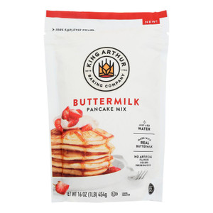 King Arthur Baking Company - Mix Butter Milk Pancake - Case Of 6-16 Oz King Arthur Baking Company - Mix Butter Milk Pancake - Case Of 6-16 Oz