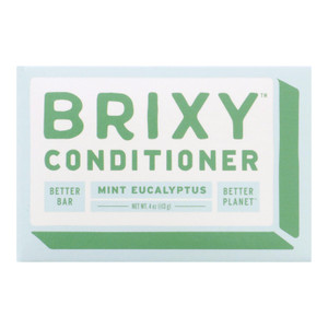 Brixy - Conditioner Bar Mint Eucalyptus - 1 Each -4 Oz Brixy - Conditioner Bar Mint Eucalyptus - 1 Each -4 Oz
