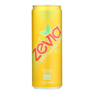 Zevia - Soda Lemon Lime Twist - Case Of 12-12 Fz Zevia - Soda Lemon Lime Twist - Case Of 12-12 Fz