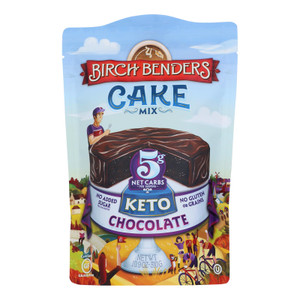 Birch Benders - Cake Mix Chocolate Keto - Case Of 6-10.9 Oz Birch Benders - Cake Mix Chocolate Keto - Case Of 6-10.9 Oz