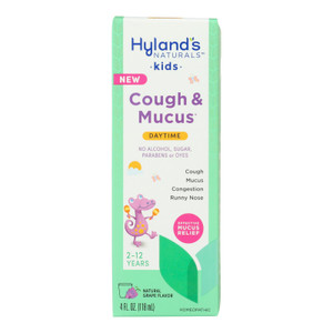 Hyland's - Kids Cough & Mucus Day - 1 Each-4 Fz Hyland's - Kids Cough & Mucus Day - 1 Each-4 Fz