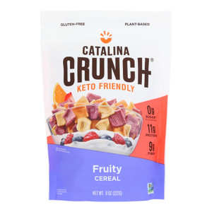 Catalina Crunch - Cereal Keto Fruity - Case Of 6-8 Oz Catalina Crunch - Cereal Keto Fruity - Case Of 6-8 Oz