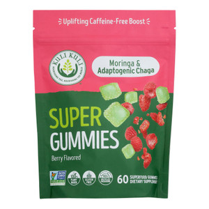Kuli Kuli - Spr Gmmy Moringa Chaga - 1 Each-60 Ct Kuli Kuli - Spr Gmmy Moringa Chaga - 1 Each-60 Ct