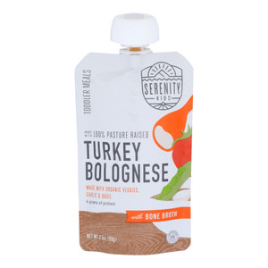 Serenity Kids - Pouch Turkey Blnse Bne Brth - Case Of 6-3.5 Oz Serenity Kids - Pouch Turkey Blnse Bne Brth - Case Of 6-3.5 Oz