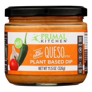 Primal Kitchen - Dip Vegan Queso.mild - Case Of 6-11.5 Oz Primal Kitchen - Dip Vegan Queso.mild - Case Of 6-11.5 Oz