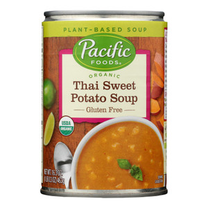 Pacific Foods - Soup Thai Sweet Potato - Case Of 12-16.3 Oz Pacific Foods - Soup Thai Sweet Potato - Case Of 12-16.3 Oz