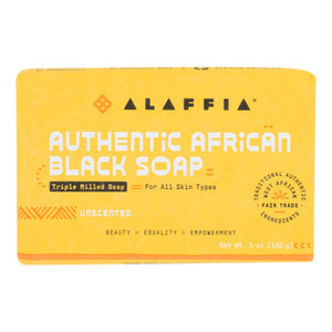 Alaffia - Soap Unscented Trpl Mld - 1 Each-5 Oz Alaffia - Soap Unscented Trpl Mld - 1 Each-5 Oz