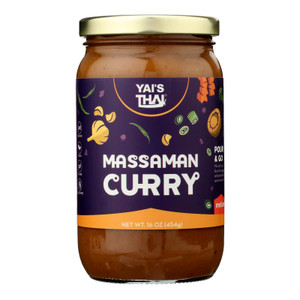 Yai's Thai - Sauce Curry Massaman - Case Of 6-16 Fz Yai's Thai - Sauce Curry Massaman - Case Of 6-16 Fz