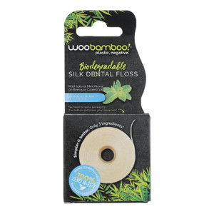 Woobamboo - Floss Silk Mint 20 Meters - Case Of 6-ct Woobamboo - Floss Silk Mint 20 Meters - Case Of 6-ct