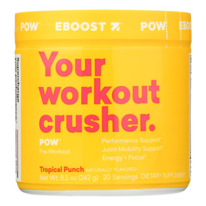 Eboost - Pow Tropical Pnch Tub 20 - 1 Each-8.5 Oz