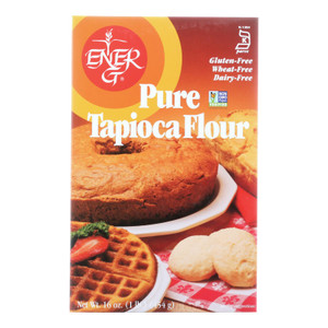 Ener-g Foods - Flour - Tapioca - Pure - Wheat Free - 16 Oz - Case Of 12 Ener-g Foods - Flour - Tapioca - Pure - Wheat Free - 16 Oz - Case Of 12