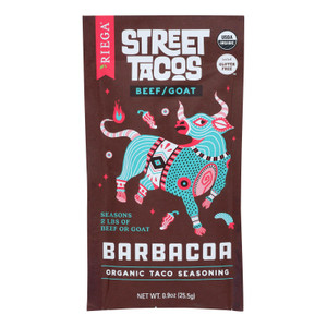 Riega Foods - Seasn Barbacoa Taco - Case Of 8-.9 Oz Riega Foods - Seasn Barbacoa Taco - Case Of 8-.9 Oz