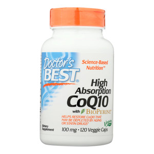Doctor's Best - Coq10 100mg - 1 Each-120 Vcap Doctor's Best - Coq10 100mg - 1 Each-120 Vcap