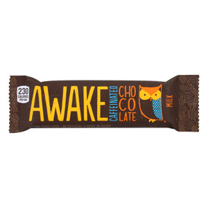 Awake Chocolate - Bar Caff Milk Chocolate - Case Of 12-1.55 Oz Awake Chocolate - Bar Caff Milk Chocolate - Case Of 12-1.55 Oz