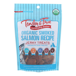 Tender & True - Dog Treats Salmon Jrky - Case Of 10-4 Oz Tender & True - Dog Treats Salmon Jrky - Case Of 10-4 Oz