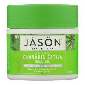 Jason Natural Products - Moistrzng Cream Canbis Satv - 1 Each-4 Oz Jason Natural Products - Moistrzng Cream Canbis Satv - 1 Each-4 Oz