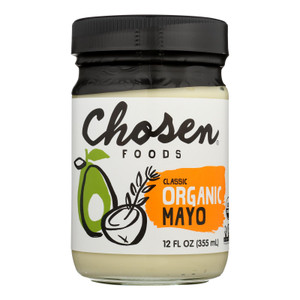Chosen Foods - Mayonaise Classic - Case Of 6-12 Fz Chosen Foods - Mayonaise Classic - Case Of 6-12 Fz