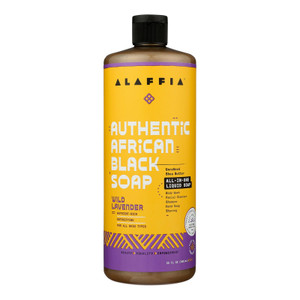 Alaffia - Soap Wild Lavender Afrcn Black - 1 Each-32 Fz Alaffia - Soap Wild Lavender Afrcn Black - 1 Each-32 Fz