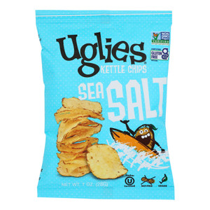 Uglies - Potato Chip Sea Salt - Case Of 32 - 1.0 Oz Uglies - Potato Chip Sea Salt - Case Of 32 - 1.0 Oz