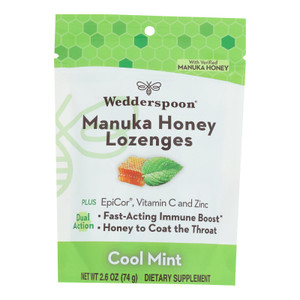 Wedderspoon - Loz Manuka Honey Cool Mint - Case Of 6-2.6 Oz Wedderspoon - Loz Manuka Honey Cool Mint - Case Of 6-2.6 Oz