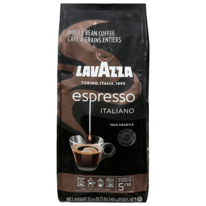 Lavazza - Coffee Bag Esp Ital Wbean - Case Of 6-12 Oz Lavazza - Coffee Bag Esp Ital Wbean - Case Of 6-12 Oz