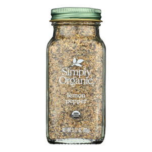 Simply Organic - Lemon Pepper Organic - Case Of 6 - 3.17 Ounces Simply Organic - Lemon Pepper Organic - Case Of 6 - 3.17 Ounces