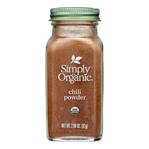 Simply Organic - Chili Powder Organic - Case Of 6 - 2.89 Ounces Simply Organic - Chili Powder Organic - Case Of 6 - 2.89 Ounces