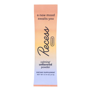 Recess - Mood Sticks Unflavored - Case Of 10-.14 Oz Recess - Mood Sticks Unflavored - Case Of 10-.14 Oz