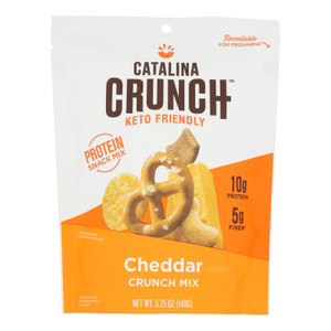 Catalina Crunch - Crunch Mix Cheddar - Case Of 6 - 5.25 Ounces Catalina Crunch - Crunch Mix Cheddar - Case Of 6 - 5.25 Ounces