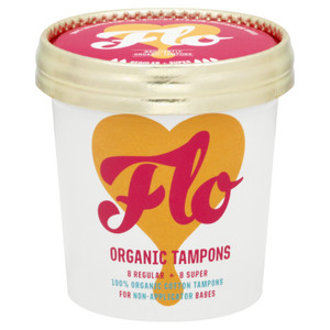 Flo - Tampons Organic Bamboo No App - Case Of 12-16 Count Flo - Tampons Organic Bamboo No App - Case Of 12-16 Count