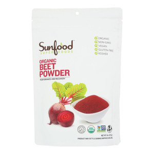 Sunfood - Beet Powder - 1 Each-8 Oz Sunfood - Beet Powder - 1 Each-8 Oz