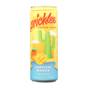 Pricklee - Wtr Sprfruit Mango Ginger - Cs Of 12-12 Fz Pricklee - Wtr Sprfruit Mango Ginger - Cs Of 12-12 Fz