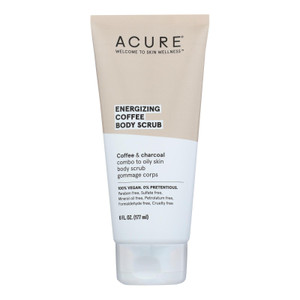 Acure - Body Scrub Energy Coffee - 1 Each-6 Fz Acure - Body Scrub Energy Coffee - 1 Each-6 Fz