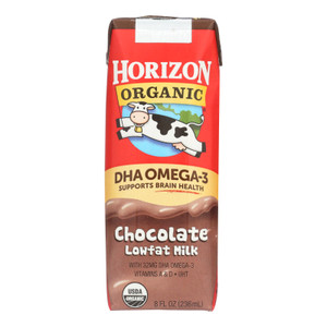 Horizon Organic Dairy - Milk Chocolate 1% Dha Asep - 1 Each-12/8 Oz Horizon Organic Dairy - Milk Chocolate 1% Dha Asep - 1 Each-12/8 Oz
