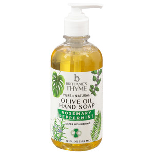 Brittanie's Thyme - Hand Soap Lq Rsmry Pprmt - Case Of 6-12 Fz Brittanie's Thyme - Hand Soap Lq Rsmry Pprmt - Case Of 6-12 Fz
