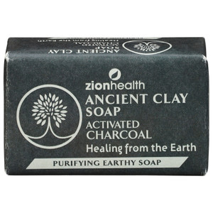 Zion Health - Anct Clay Soap Charcoal - 1 Each - 6 Oz Zion Health - Anct Clay Soap Charcoal - 1 Each - 6 Oz
