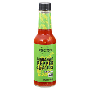 Woodstock - Hot Sauce Habanero Pepper - Case Of 12-5 Fz Woodstock - Hot Sauce Habanero Pepper - Case Of 12-5 Fz