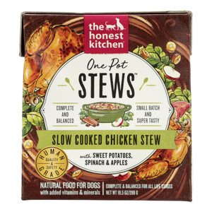 The Honest Kitchen - Dog Fd Stew Chicken Sweet Pot - Case Of 6-10.5 Oz The Honest Kitchen - Dog Fd Stew Chicken Sweet Pot - Case Of 6-10.5 Oz