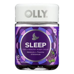 Olly - Supplement Restful Sleep Blackberry - Case Of 3-50 Count Olly - Supplement Restful Sleep Blackberry - Case Of 3-50 Count