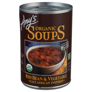 Amy's - Soup Red Bean Veg - Case Of 12-14 Oz Amy's - Soup Red Bean Veg - Case Of 12-14 Oz