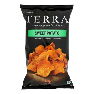 Terra Chips - Chip Sweet Potato Plain - Case Of 12-5 Ounces Terra Chips - Chip Sweet Potato Plain - Case Of 12-5 Ounces