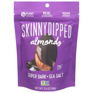 Skinnydipped - Almonds Spr Dark & Sea Salt - Case Of 10-3.5 Oz Skinnydipped - Almonds Spr Dark & Sea Salt - Case Of 10-3.5 Oz
