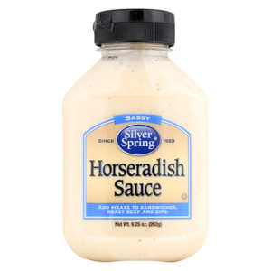 Silver Spring Sauce - Horsradish - Case Of 9 - 9.25 Fl Oz Silver Spring Sauce - Horsradish - Case Of 9 - 9.25 Fl Oz