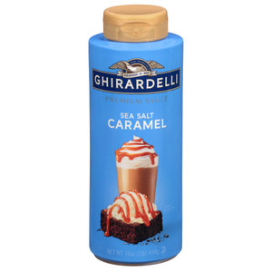 Ghirardelli - Sauce Sea Salt Caramel - Case Of 6-16 Oz Ghirardelli - Sauce Sea Salt Caramel - Case Of 6-16 Oz