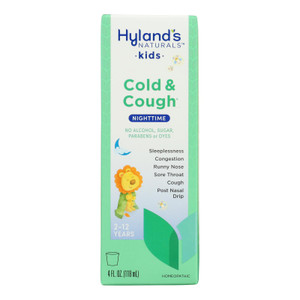 Hyland's - 4kids Night Cold 'n Cough - Case Of 3-4 Fluid Ounces Hyland's - 4kids Night Cold 'n Cough - Case Of 3-4 Fluid Ounces