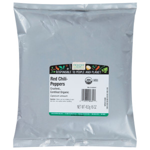 Frontier Herb - Chili Pepper Organic Red Crushed - 1 Each - 16 Oz Frontier Herb - Chili Pepper Organic Red Crushed - 1 Each - 16 Oz