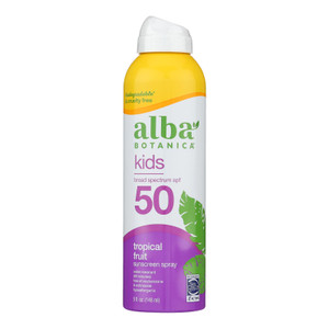 Alba Botanica - Sunscreen Spray Kids Spf 50 - 1 Each-5 Fluid Ounces Alba Botanica - Sunscreen Spray Kids Spf 50 - 1 Each-5 Fluid Ounces