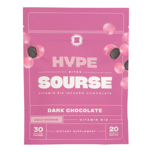 Sourse - Hype Bites Vitamin Infused Chocolate - Case Of 6-2.2 Oz Sourse - Hype Bites Vitamin Infused Chocolate - Case Of 6-2.2 Oz